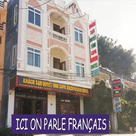 Quyet Tinh Sapa Backpacker Hotel Esterno foto