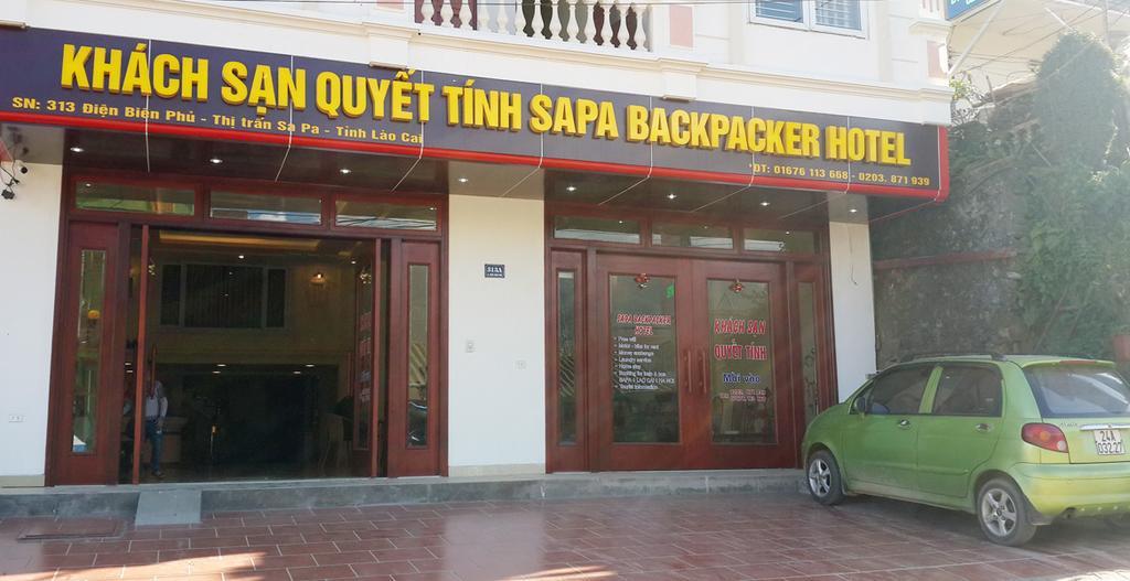 Quyet Tinh Sapa Backpacker Hotel Esterno foto