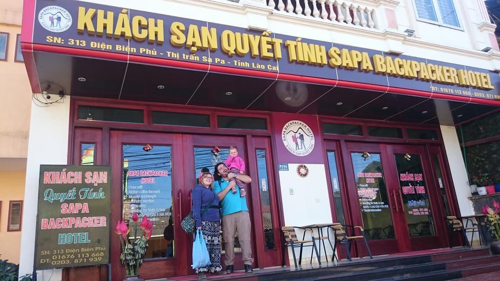 Quyet Tinh Sapa Backpacker Hotel Esterno foto
