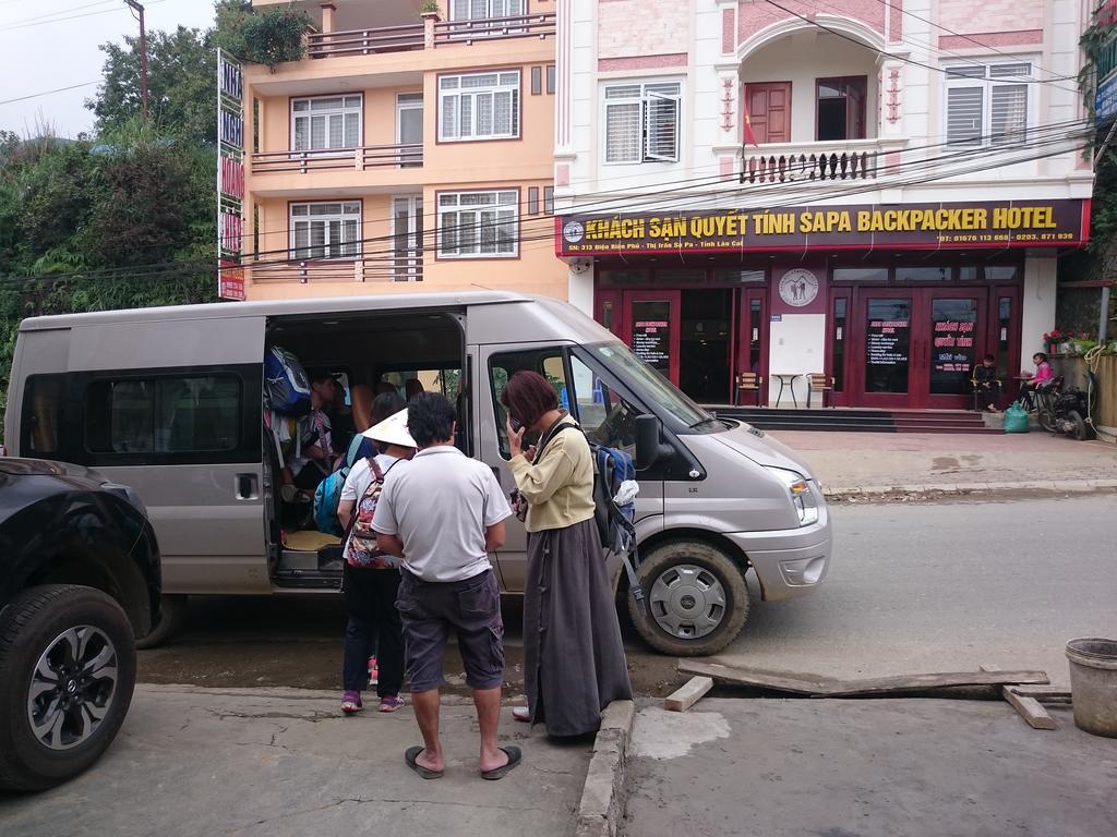 Quyet Tinh Sapa Backpacker Hotel Esterno foto