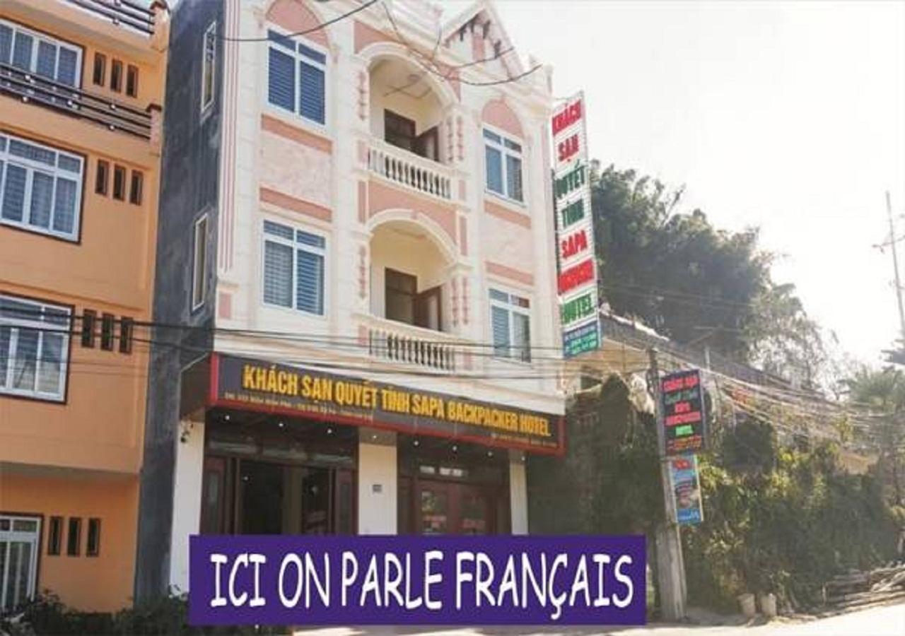 Quyet Tinh Sapa Backpacker Hotel Esterno foto